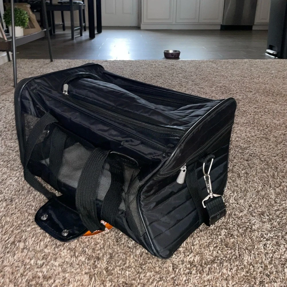 Pet travel carrier - plane friendly